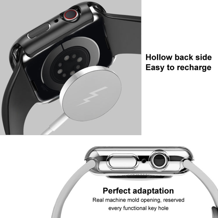 imak PC Frame Case with Tempered Glass Film, For Apple Watch SE 2023 40 mm / SE 2022 40mm, For Apple Watch SE 2023 44 mm / SE 2022 44mm, For Apple Watch Series 9 / 8 41mm, For Apple Watch Series 9 / 8 45mm, For Apple Watch Series 8 45mm����������������...