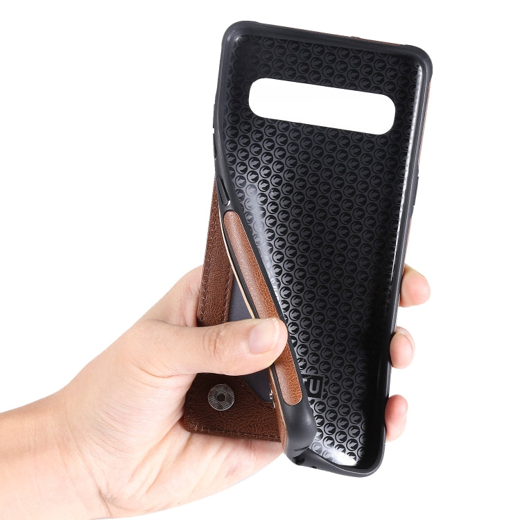 Cat Tree Embossing Pattern Protective Case with Card Slots for Galaxy S9+ S10 S10e iPhone 11