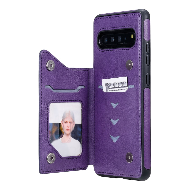 Cat Tree Embossing Pattern Protective Case with Card Slots for Galaxy S9+ S10 S10e iPhone 11