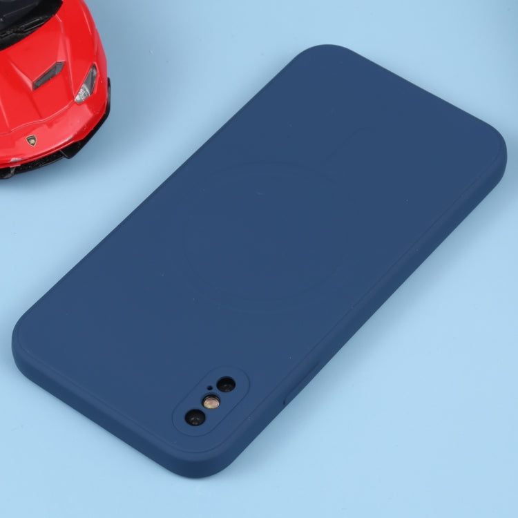 Liquid Silicone Full Coverage Shockproof Magsafe Phone Case, For iPhone X / XS, For iPhone XR, For iPhone XS Max