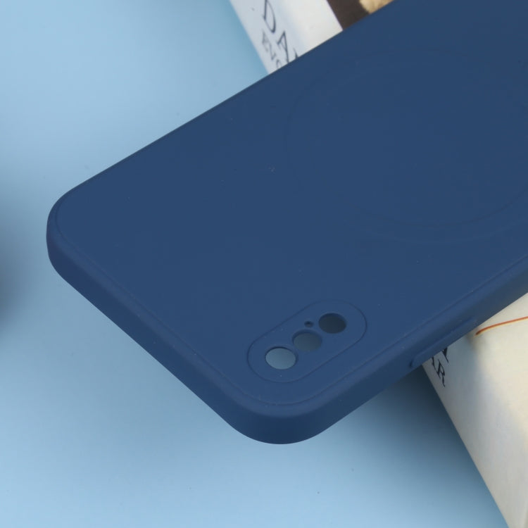 Liquid Silicone Full Coverage Shockproof Magsafe Phone Case, For iPhone X / XS, For iPhone XR, For iPhone XS Max