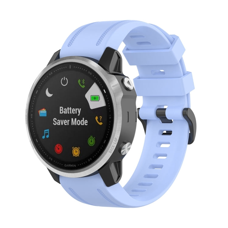 For Garmin Fenix 6S 20mm Quick Release Official Texture Wrist Strap Watchband, with Plastic Button