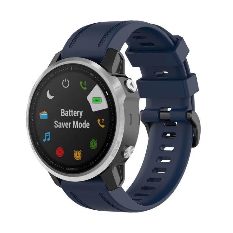 For Garmin Fenix 6S 20mm Quick Release Official Texture Wrist Strap Watchband, with Plastic Button