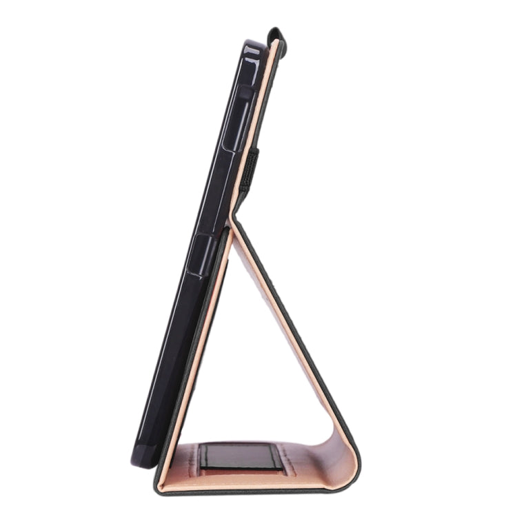 Retro Texture PU + TPU Horizontal Flip Leather Case with Holder & Card Slots & Hand Strap, For Galaxy Tab S6 Lite P610 / P615