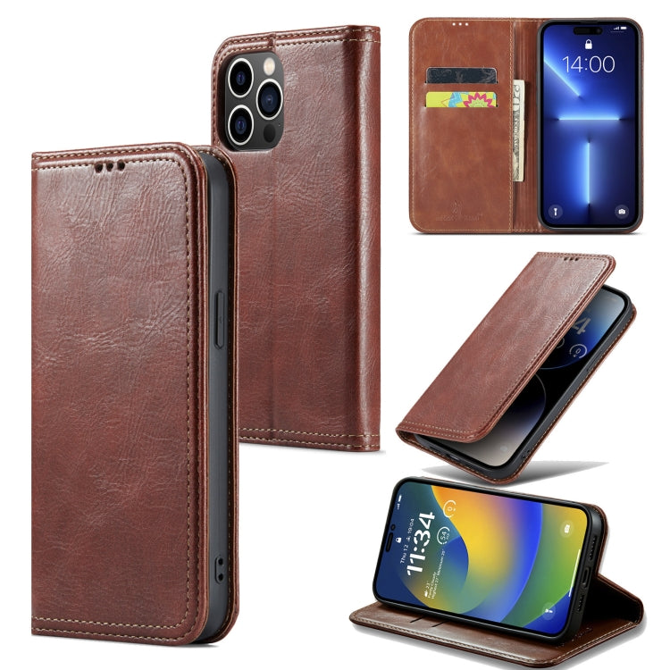 Vintage Bark Texture Wallet Leather Phone Case