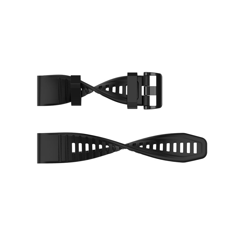 For Garmin Fenix 6 22mm Quick Release Official Texture Wrist Strap Watchband, with Plastic Button
