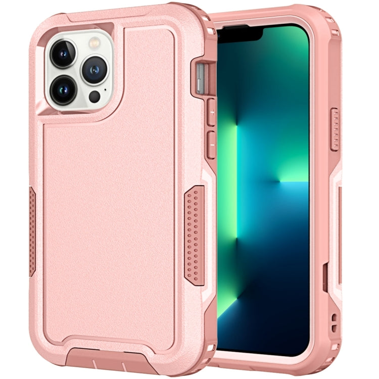 3 in 1 PC + TPU Shockproof Phone Case
