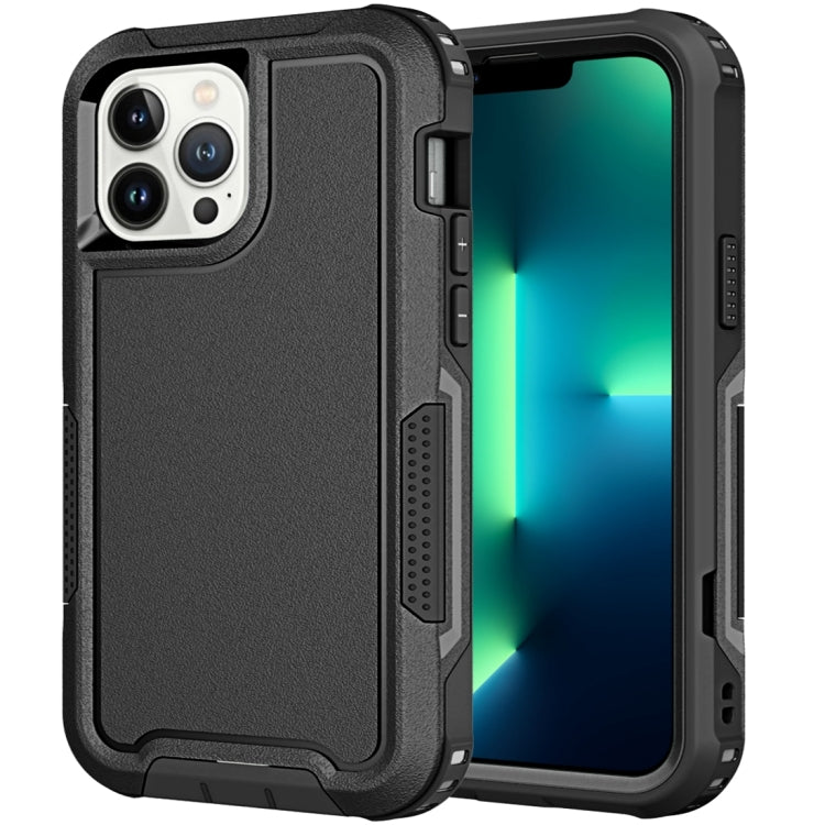3 in 1 PC + TPU Shockproof Phone Case
