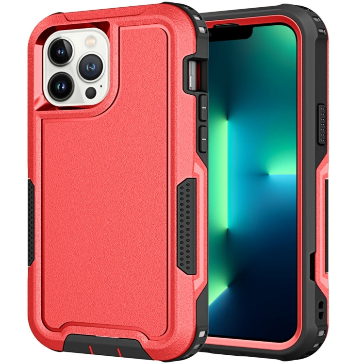 3 in 1 PC + TPU Shockproof Phone Case