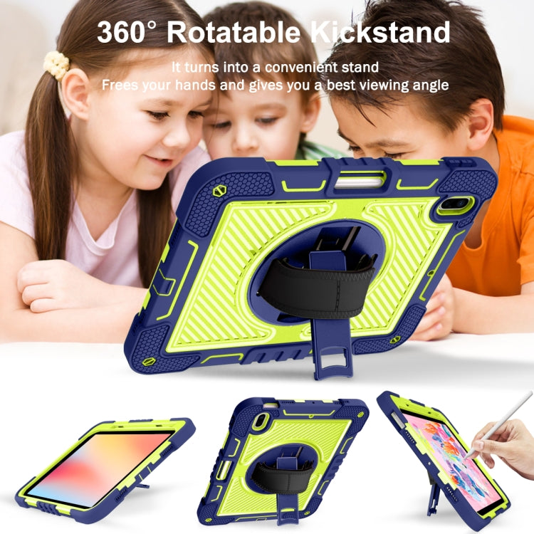 Étui en silicone et PC résistant aux chocs, rotation à 360 degrés, pour iPad 10e génération 10.9 (2022)