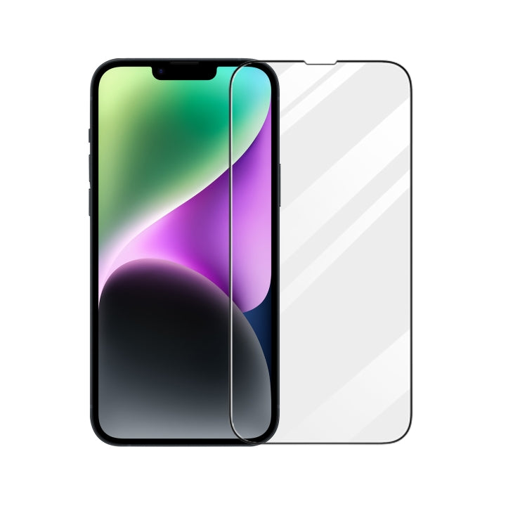 TOTUDESIGN AB-057 HD Silk Screen Dustproof Tempered Glass Film, For iPhone 14, For iPhone 14 Plus, For iPhone 14 Pro, For iPhone 14 Pro Max