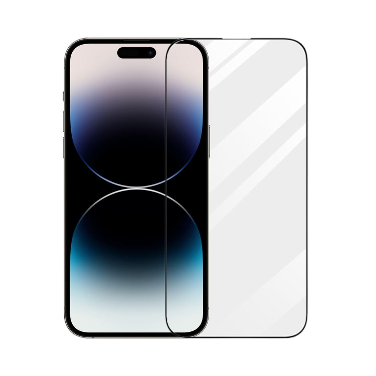 TOTUDESIGN AB-057 HD Silk Screen Dustproof Tempered Glass Film, For iPhone 14, For iPhone 14 Plus, For iPhone 14 Pro, For iPhone 14 Pro Max