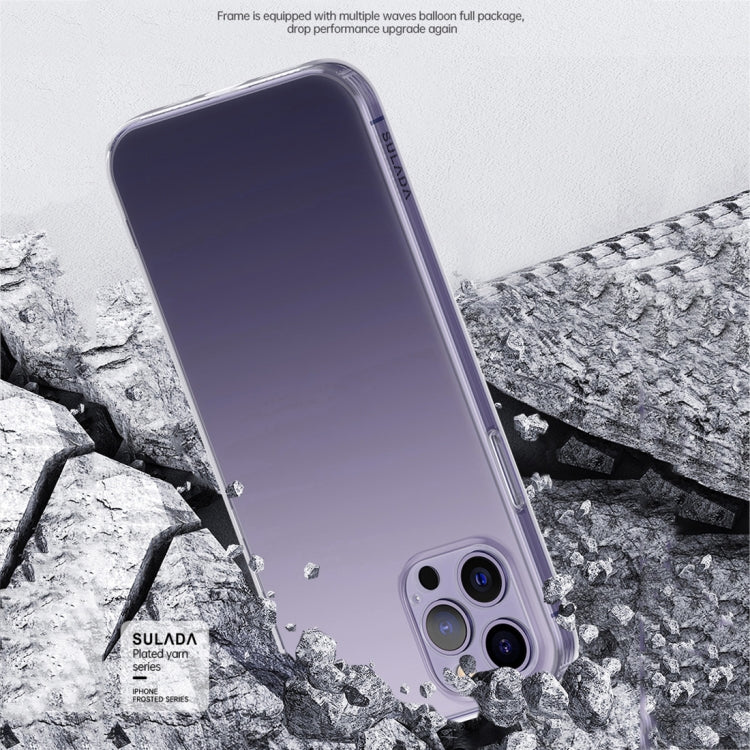 SULADA Frosted Series Shockproof TPU Protective Case, For iPhone 14, For iPhone 14 Plus, For iPhone 14 Pro, For iPhone 14 Pro Max