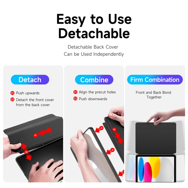 Étui en cuir intelligent DUX DUCIS Magi Series pour iPad 10e génération 10.9 (2022)