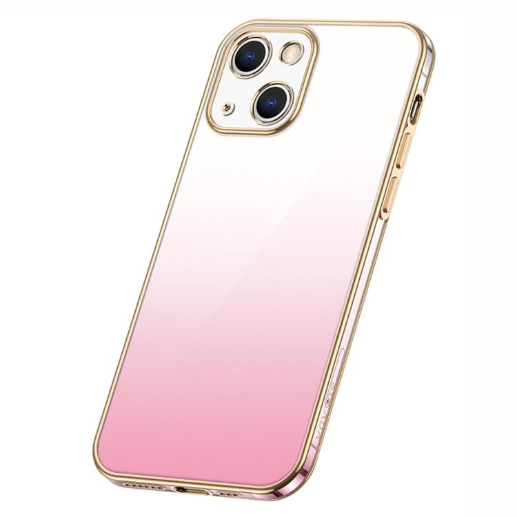 SULADA Iridescence Series Plating Transparent Gradient Phone Case