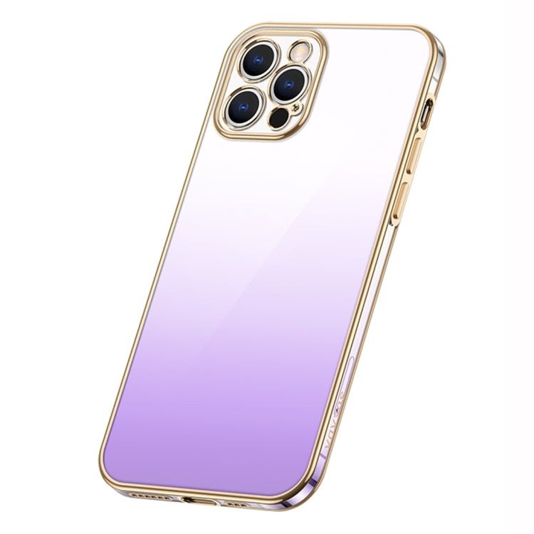 SULADA Iridescence Series Plating Transparent Gradient Phone Case