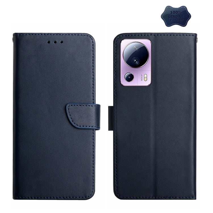 Genuine Leather Fingerprint-proof Flip Phone Case, For Motorola Moto E22 4G, For Motorola Moto G72 4G, For OPPO A17, For Realme 10 4G, For Realme 10 5G, For Realme C33, For Xiaomi Redmi A1+, For Samsung Galaxy S23 Ultra 5G, For Samsung Galaxy S23 5G���...