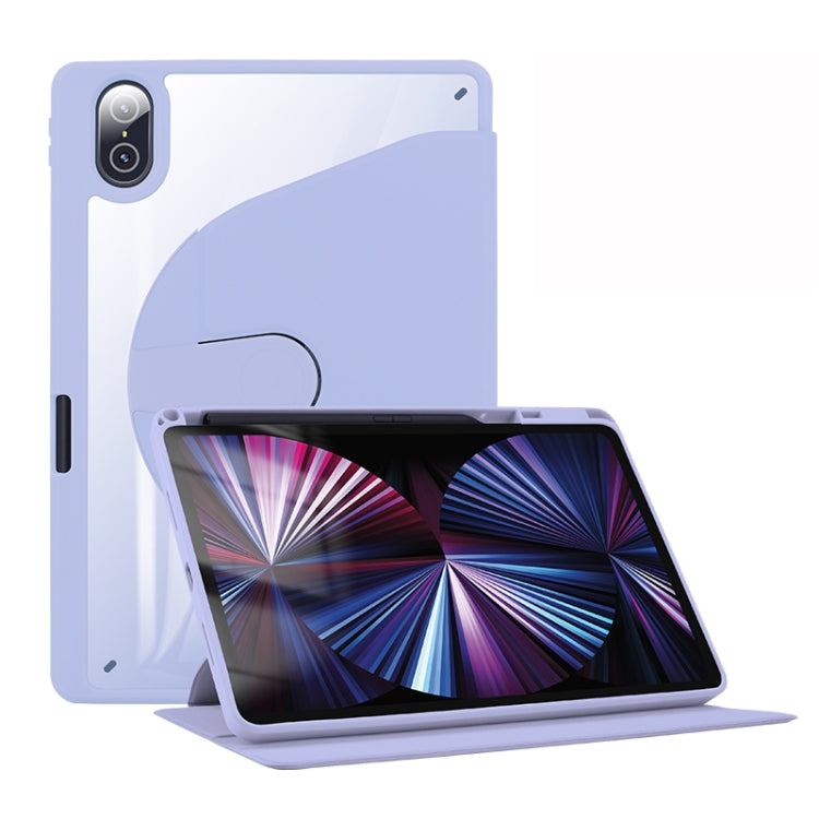 Acrylic 360 Degree Rotation Holder Tablet Leather Case, For Honor Tablet V7 Pro, For Honor Pad 8 12 inch 2022, For Xiaomi Pad 5 / 5 Pro, For Xiaomi Pad 5 Pro 12.4
