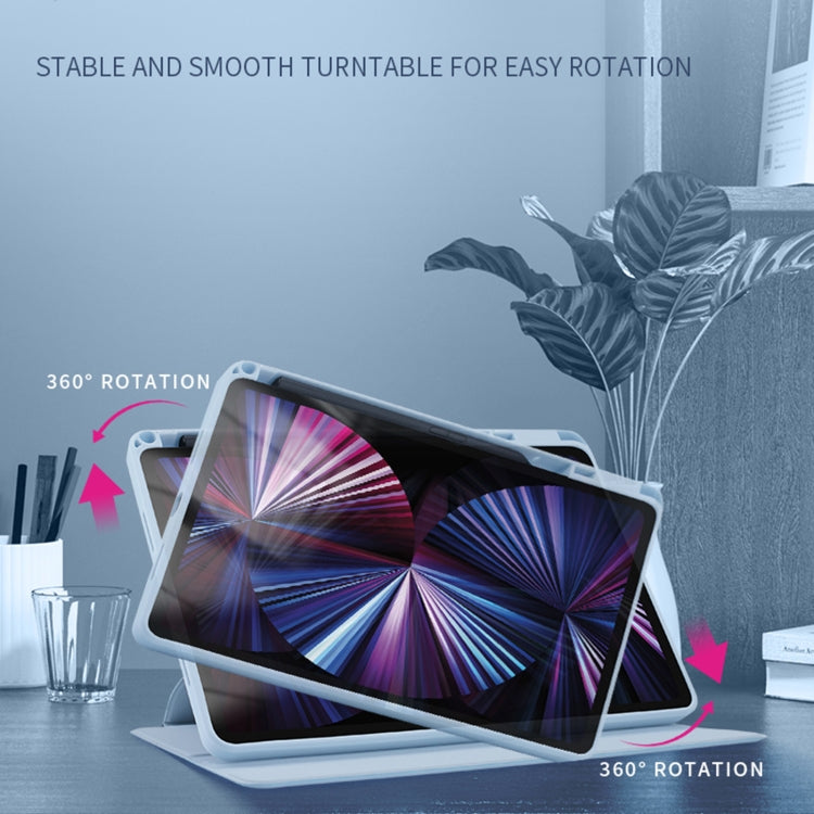 Acrylic 360 Degree Rotation Holder Tablet Leather Case, For Honor Tablet V7 Pro, For Honor Pad 8 12 inch 2022, For Xiaomi Pad 5 / 5 Pro, For Xiaomi Pad 5 Pro 12.4