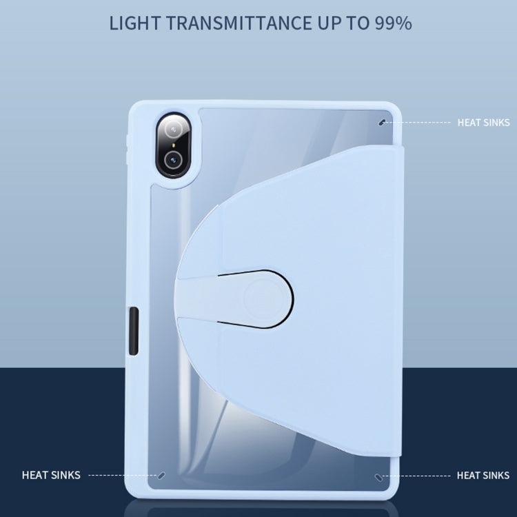 Acrylic 360 Degree Rotation Holder Tablet Leather Case, For Honor Tablet V7 Pro, For Honor Pad 8 12 inch 2022, For Xiaomi Pad 5 / 5 Pro, For Xiaomi Pad 5 Pro 12.4