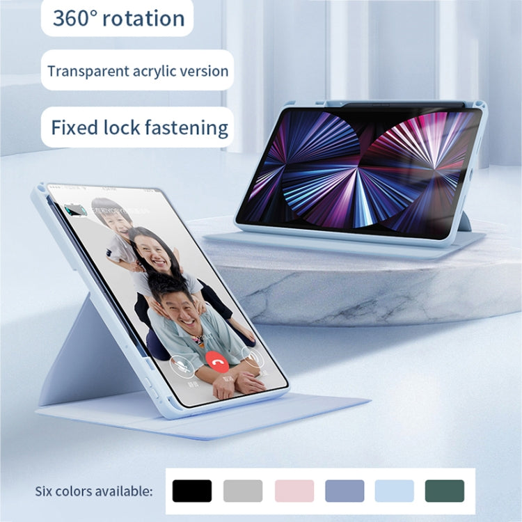 Acrylic 360 Degree Rotation Holder Tablet Leather Case, For Honor Tablet V7 Pro, For Honor Pad 8 12 inch 2022, For Xiaomi Pad 5 / 5 Pro, For Xiaomi Pad 5 Pro 12.4