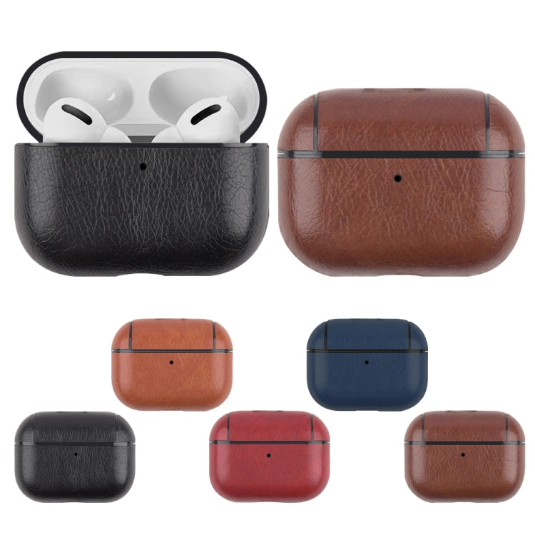 Étui de protection antichoc en cuir pour écouteurs sans fil AirPods Pro 2