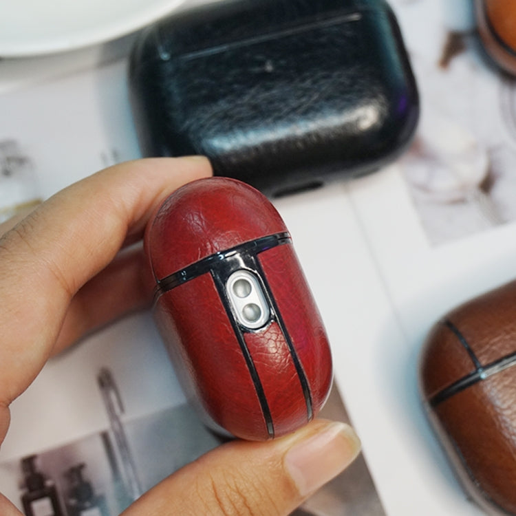 Étui de protection antichoc en cuir pour écouteurs sans fil AirPods Pro 2