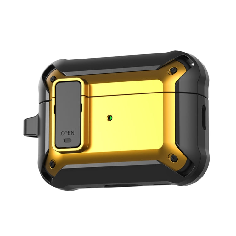 Étui en silicone pour écouteurs sans fil Bumblebee avec interrupteur et trou pour cordon, pour AirPods Pro 2 avec trou pour cordon