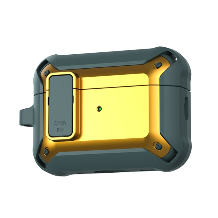 Étui en silicone pour écouteurs sans fil Bumblebee avec interrupteur et trou pour cordon, pour AirPods Pro 2 avec trou pour cordon