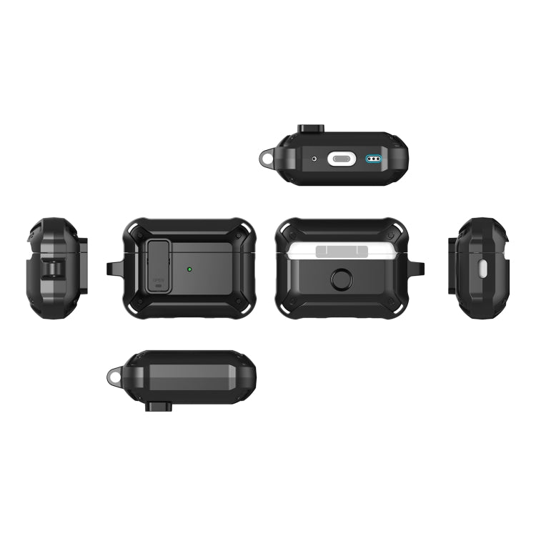 Étui en silicone pour écouteurs sans fil Bumblebee avec interrupteur et trou pour cordon, pour AirPods Pro 2 avec trou pour cordon