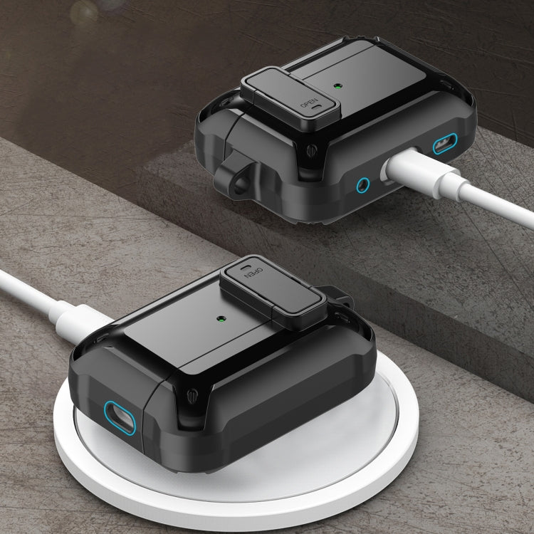 Étui en silicone pour écouteurs sans fil Bumblebee avec interrupteur et trou pour cordon, pour AirPods Pro 2 avec trou pour cordon