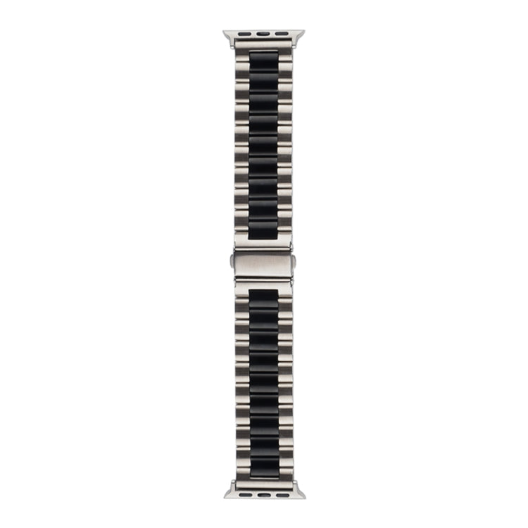 Strains Metal Watch Band, For Apple Watch Ultra 49mm / Series 8&7 45mm / SE 2&6&SE&5&4 44mm / 3&2&1 42mm, For Apple Watch Series 8&7 41mm / SE 2&6&SE&5&4 40mm / 3&2&1 38mm