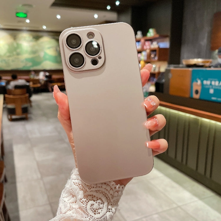 Oily Feel PC Shockproof Protective Phone Case, For iPhone 14 Pro