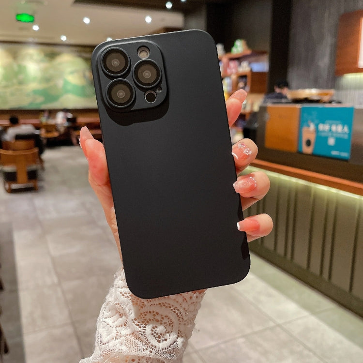 Oily Feel PC Shockproof Protective Phone Case, For iPhone 14 Pro