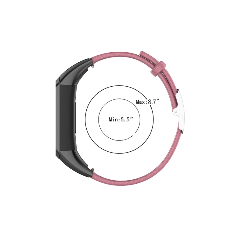 For Huawei Band 4 (ADS-B29) / Honor Band 5i (CRS-B19S) Genuine Leather Wrist Strap Watchband