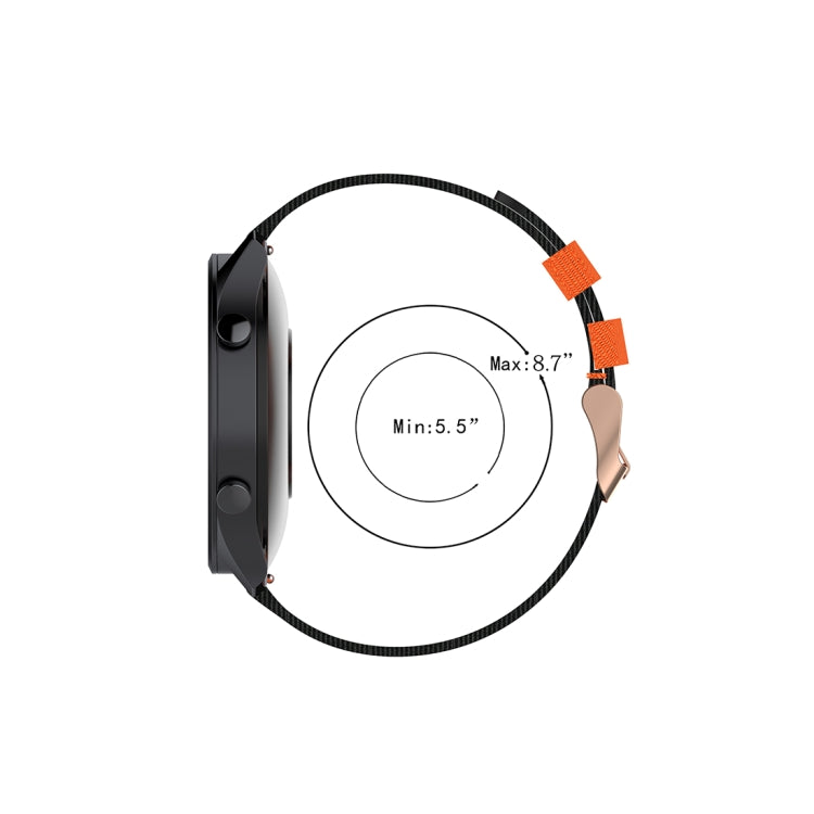 For Xiaomi Watch Color 22mm Nylon Denim Wrist Strap Watchband