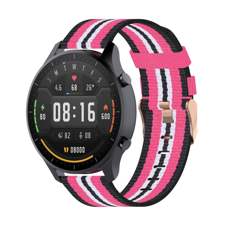 For Xiaomi Watch Color 22mm Nylon Denim Wrist Strap Watchband