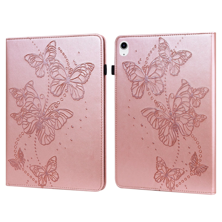 Étui en cuir à motif papillon en relief pour tablette, pour iPad 10e génération 10.9 (2022)