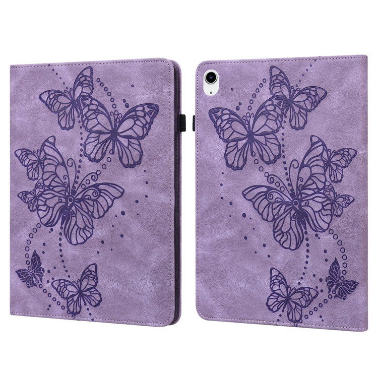 Étui en cuir à motif papillon en relief pour tablette, pour iPad 10e génération 10.9 (2022)