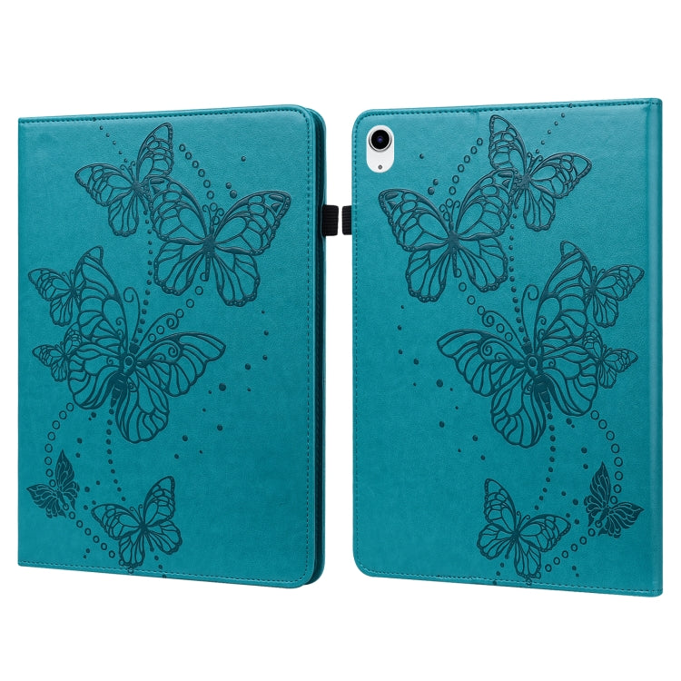 Étui en cuir à motif papillon en relief pour tablette, pour iPad 10e génération 10.9 (2022)