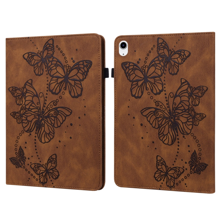 Étui en cuir à motif papillon en relief pour tablette, pour iPad 10e génération 10.9 (2022)