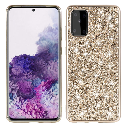 Glitter TPU protective case for Samsung Galaxy phones with shockproof cushioning