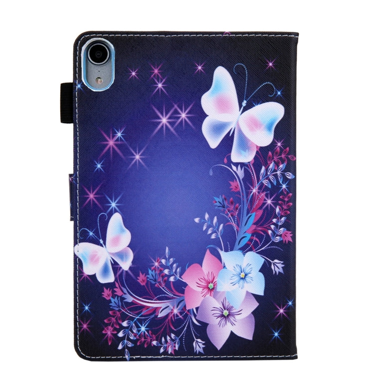 Colored Drawing Leather Smart Tablet Case