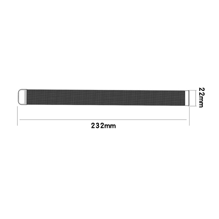 For Xiaomi Watch Color 22mm Milan Wrist Strap Watchband