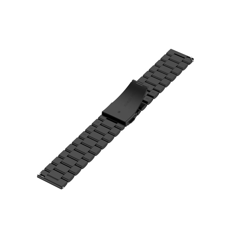 For Xiaomi Watch Color 22mm Three Beads Steel Wrist Strap Watchband