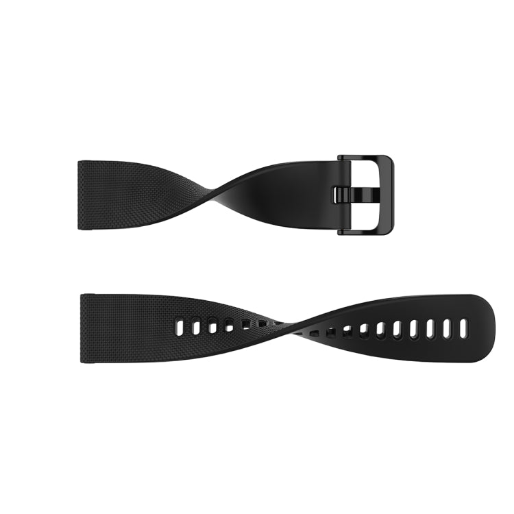 For Xiaomi Watch Color 22mm Small Plaid Texture Silicone Wrist Strap Watchband, 22mm