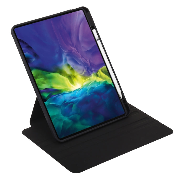 Étui en cuir acrylique rotatif à 360° pour tablette, compatible avec iPad Pro 11 (2022/2021/2020/2018) et iPad Air 13 (2025/2024/Pro 12.9 (2022)
