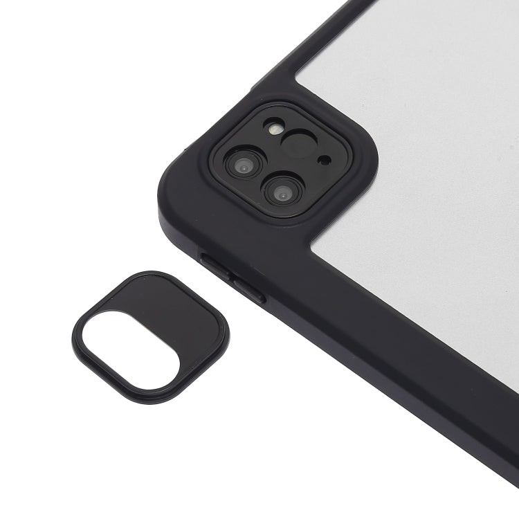 Étui en cuir acrylique rotatif à 360° pour tablette, compatible avec iPad Pro 11 (2022/2021/2020/2018) et iPad Air 13 (2025/2024/Pro 12.9 (2022)