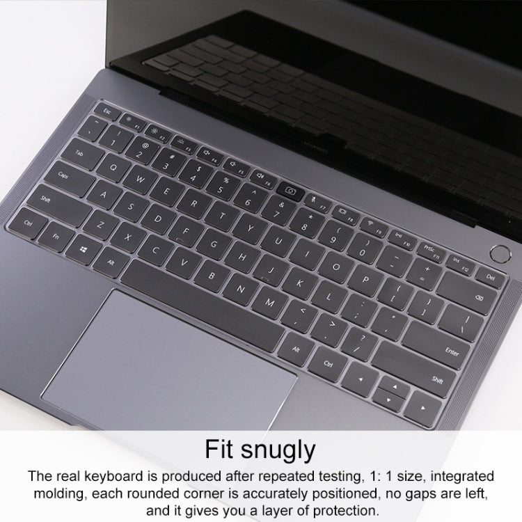 Film de protection transparent et anti-poussière pour clavier d'ordinateur portable en TPU, pour Huawei MateBook X Pro, pour Huawei MateBook 14 pouces, pour Huawei MateBook D 14 pouces, pour Huawei MateBook D 15,6 pouces