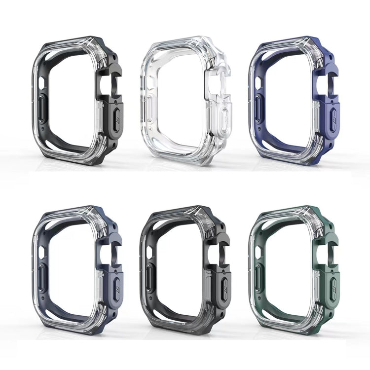 Double Color Armor Shockproof Case For Apple Watch Ultra 49mm / Ultra 2 49mm, For Apple Watch Ultra 49mm / Ultra 2 49mm